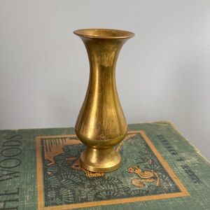Brass Elegant Gold Vase Vintage Boho